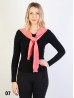 Solid Color Shoulder Wrap Scarf